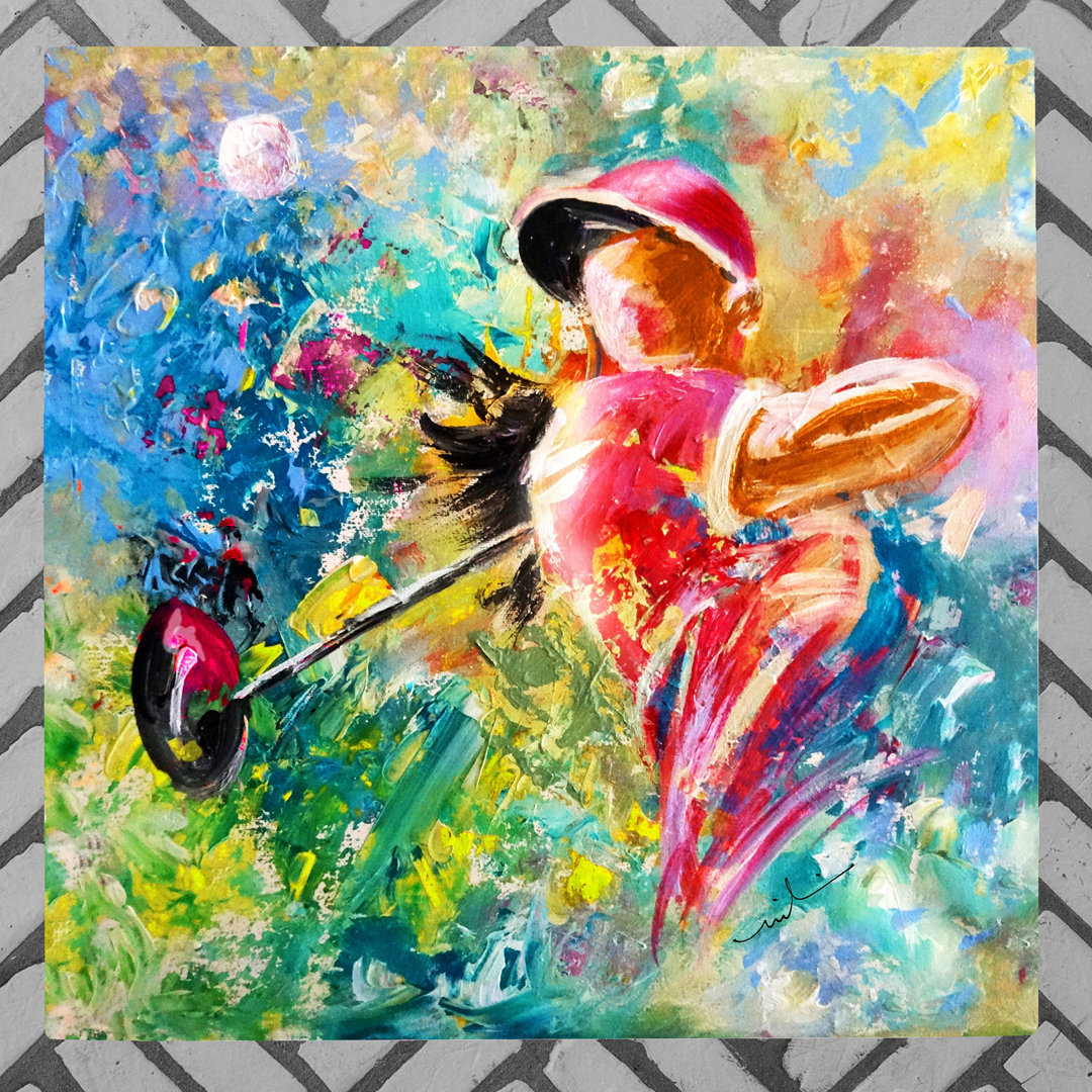 MIKI DE GOODABOOM Traditional People Wall Decor on Ceramic