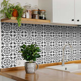 12'' W x 12'' L Vinyl Peel and Stick Field Tile