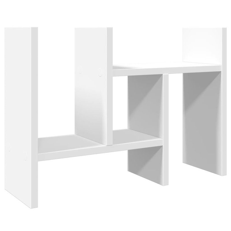 Desk Organiser 13.6X6.1X14.0" Engineered Wood, Concrete Grey