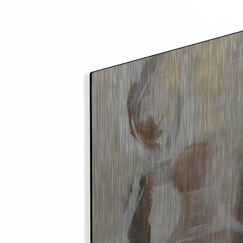 Art mural en métal luxueux «Deconstruct Chess» par Silvia Vassileva, 24 po x 24 po, H 24 po x l 24 po