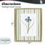 Cadre flottant Spring Iris And Stripes, design par Nan-1927321444-1927321433