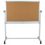 Tableau blanc mobile à double face avec plumier Hendrick-88912389-82093457