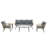 Nivelles 5 - Person Seating Group with Cushions