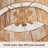 5-Lights Hand-Woven Rattan Pendant Light-1825242230