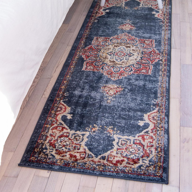 Lieveke Oriental Indoor Rug, Runner 2'7" x 12'