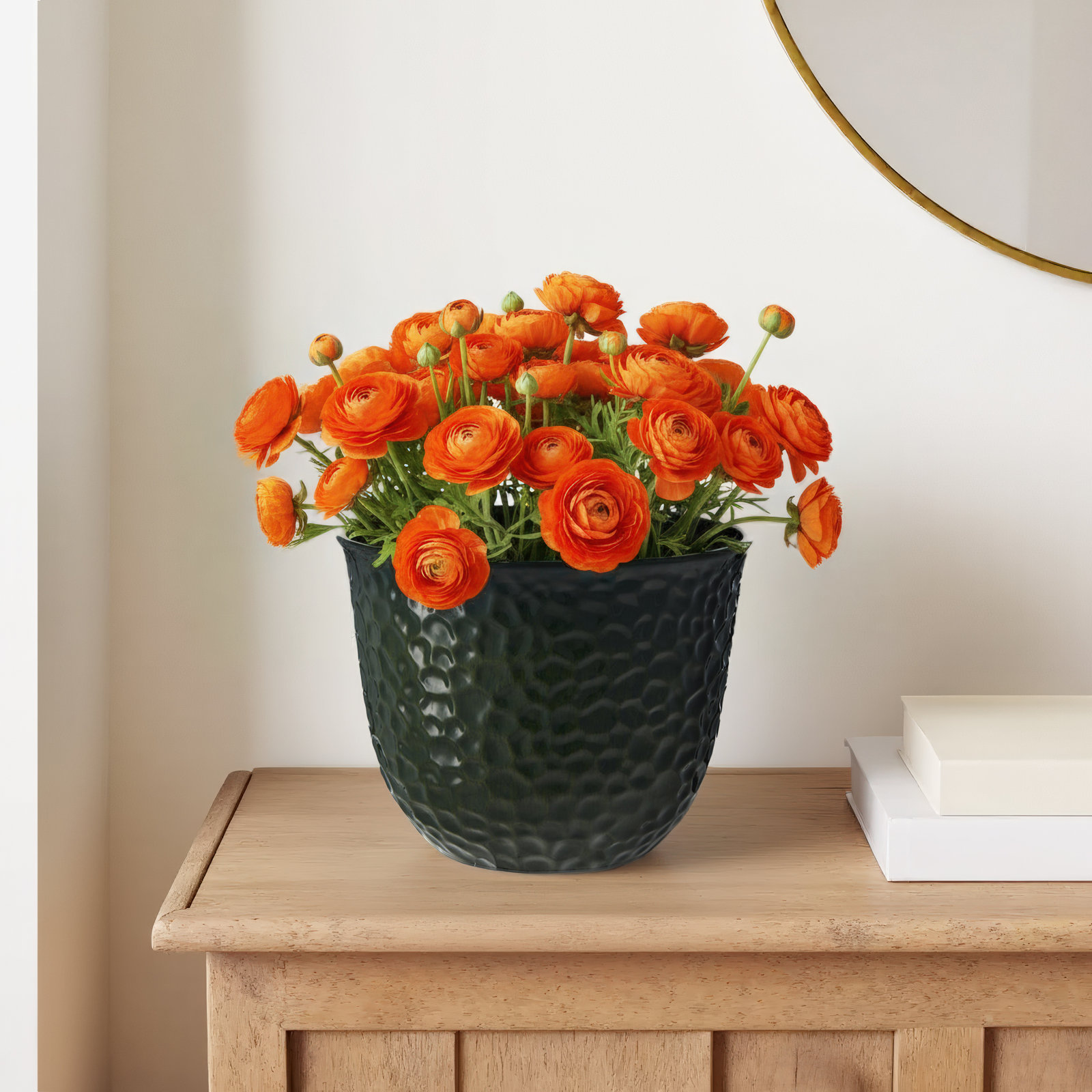 15" Pot Planter, Green