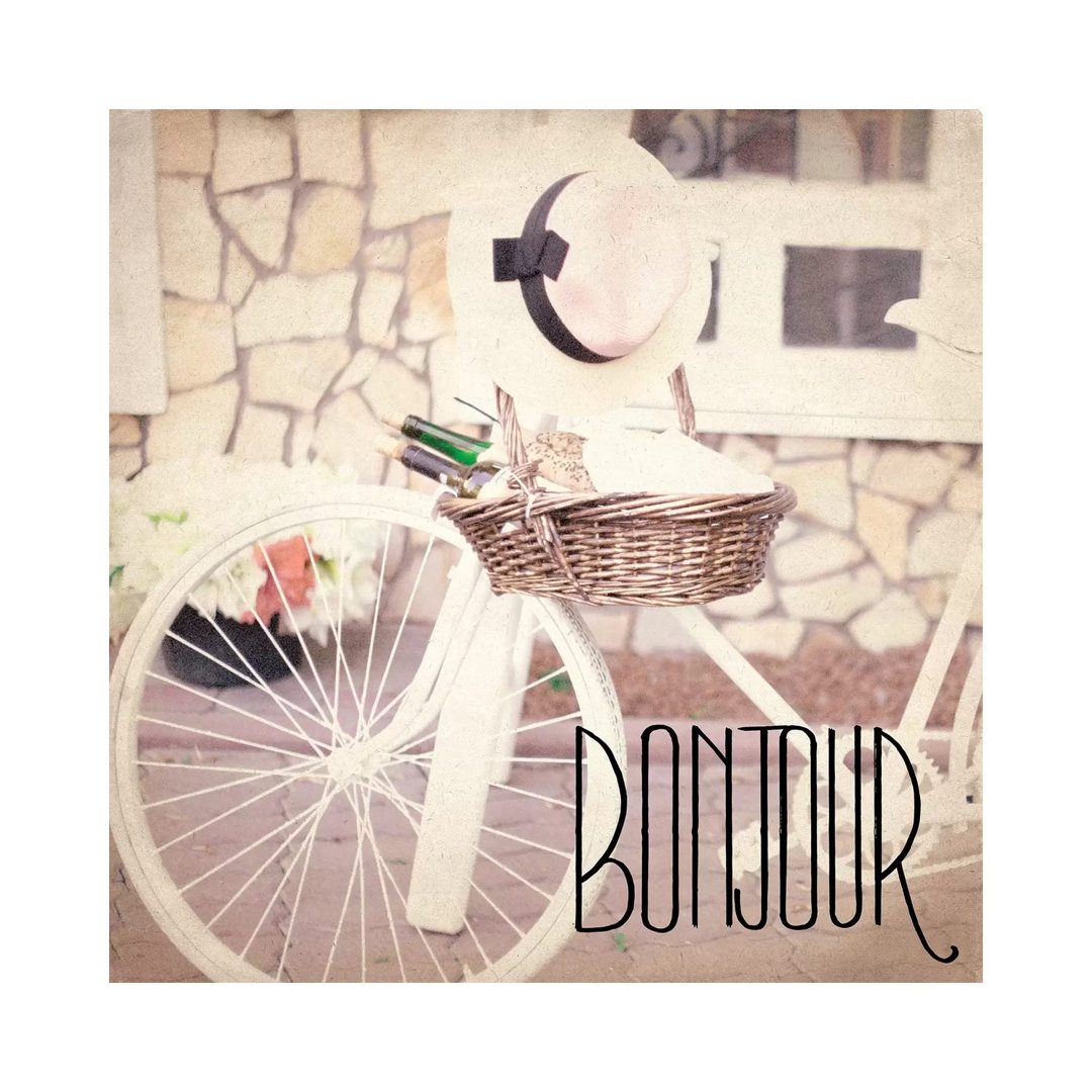 Paris Bicycle III by Kimberly Allen - Wrapped Canvas Graphic Art