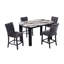 Table de bar Magy Dark Grey