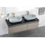 Lavabo vasque de salle de bain moderne ovale 24 "x 14" Modern