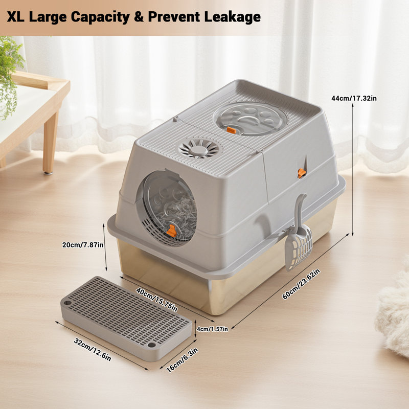 Litter Box, Grey