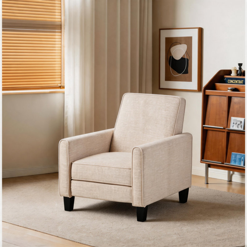 Fauteuil inclinable à pression à 3 positions pour fauteuil de salon