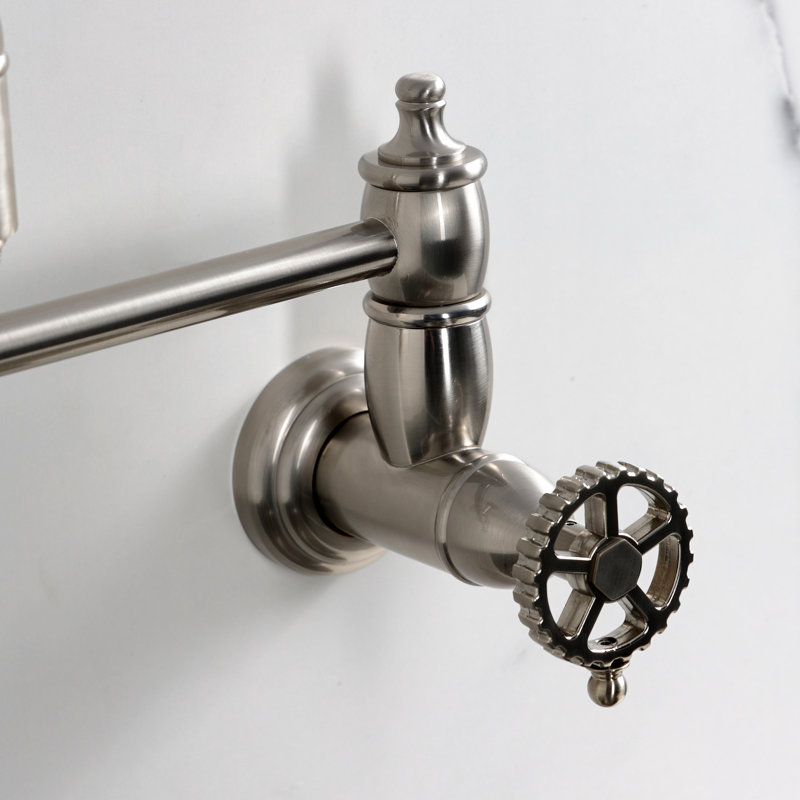 Remplisseur de pot Fuller, Nickel brossé