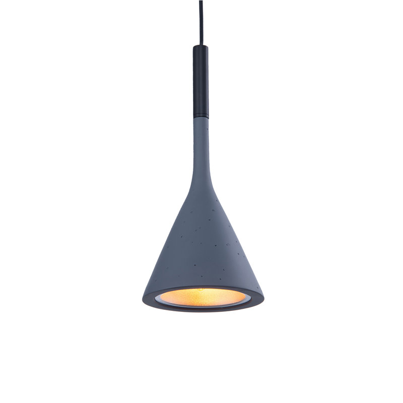 Mokane 1 - Light Black Single Pendant, Grey