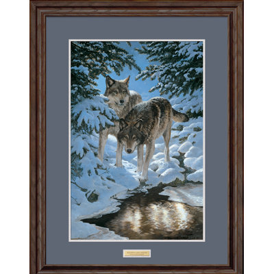 « icy », reproduction d’art encadrée par persis clayton weirs