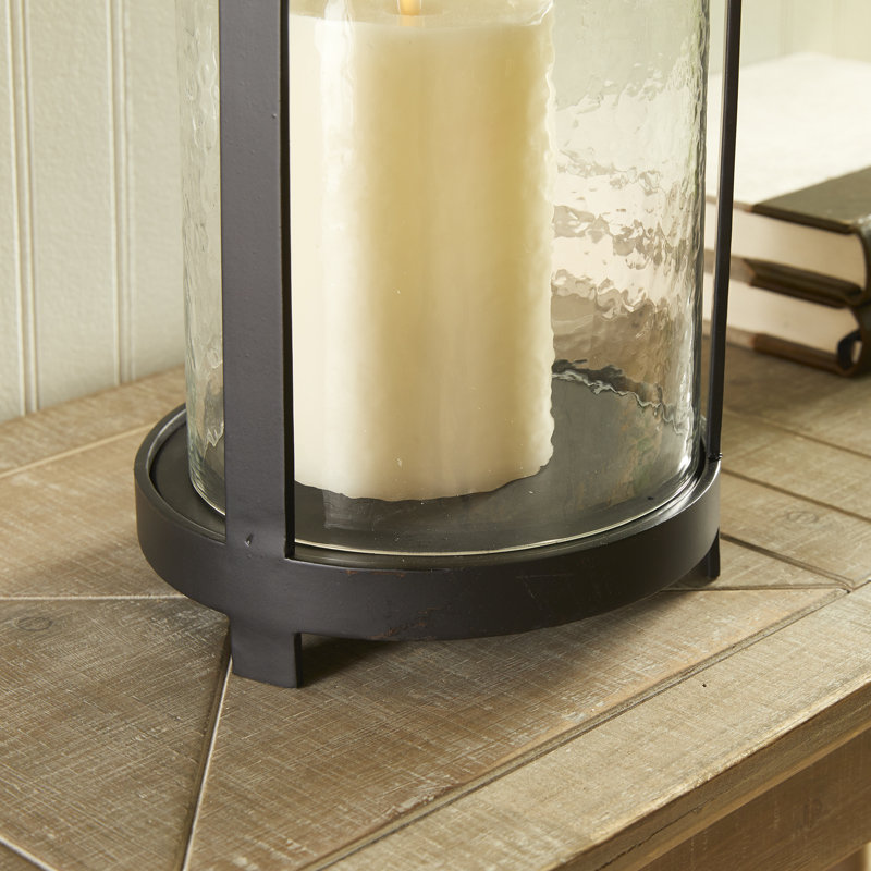 Edwin Hurricane Candle Holder, 28" H x 8" W x 8" D