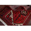 Tapis décoratif en laine noué à la main de conception unique 3 pi 4 po x 4 pi 10 po New Age