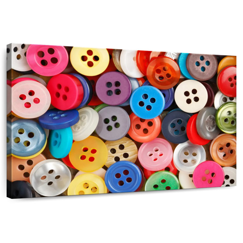 Senne Sewing Buttons, 24" H x 36" W