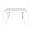 Causeuse et table en acier Mariano, blanc cassé et vert-1306037169-1306037171