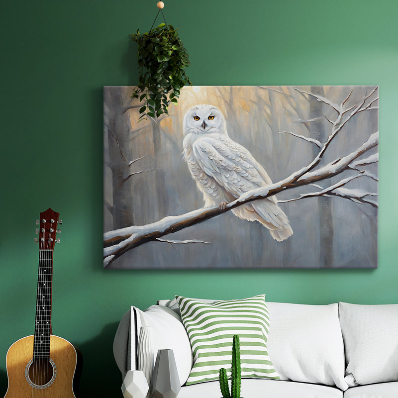 Paysage rétro - CCXII - impression sur toile tendue, H 13 po x l 19 po