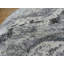 Tapis de surface en laine ronde 5 pi 8 po à la main noué la à la main one-of-kind