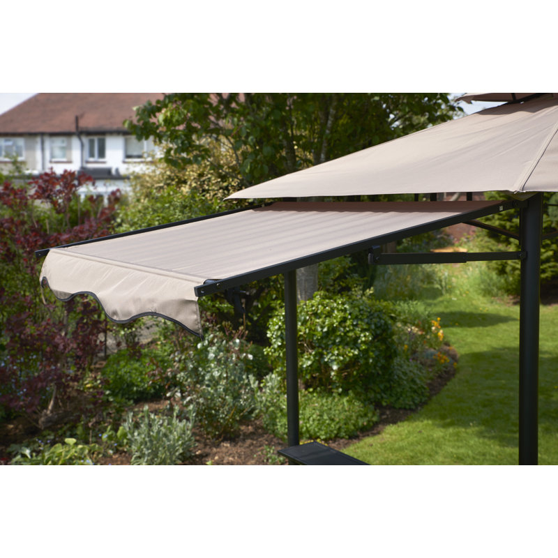Flannagan 2.5m x 1.5m Steel Patio Gazebo