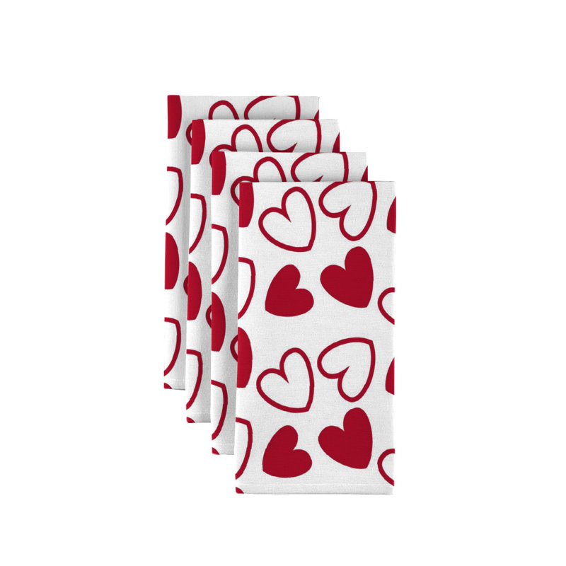 Polyester Geometric Square Napkin