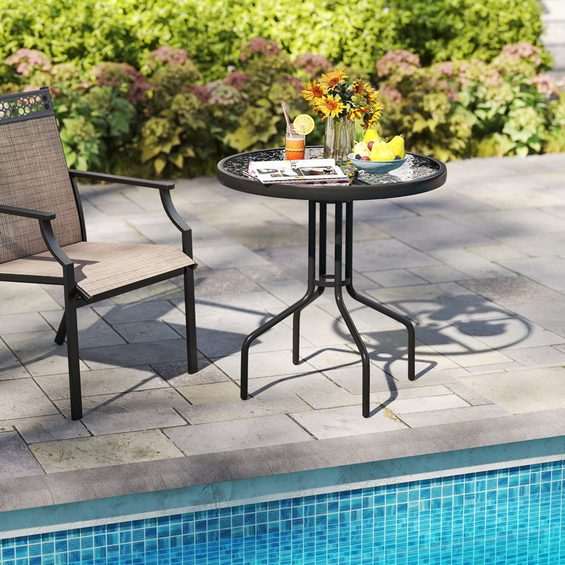 Round 4 - Person 70Cm L Outdoor Bistro Table