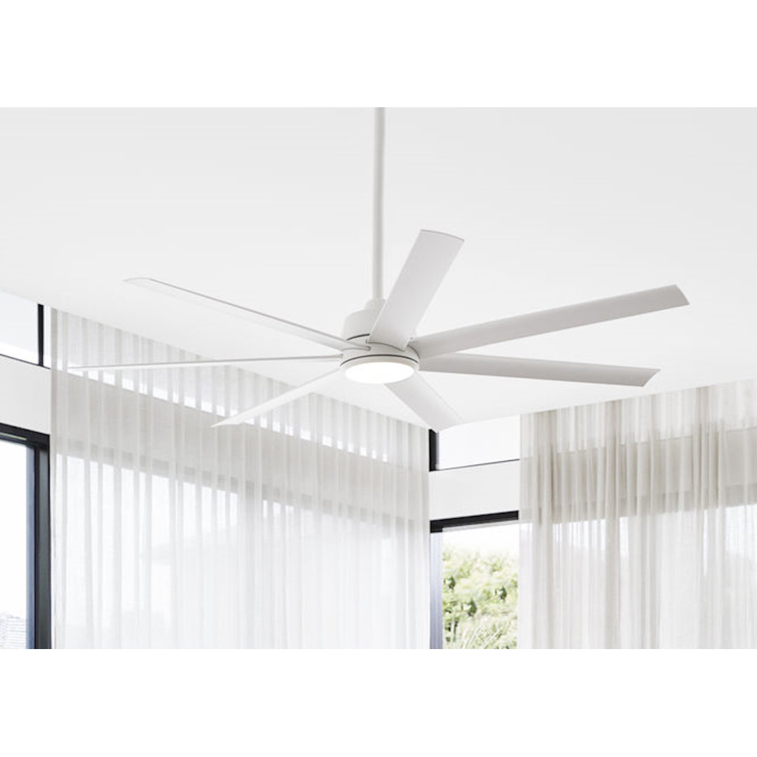 Lucci Air Deckenventilator Harta – Weiss LED