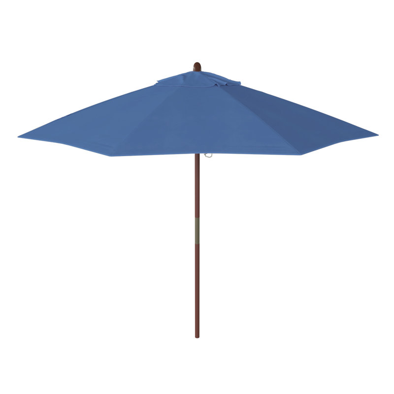 Parasols de marché 9 pi Jimerson, Performance bleu givré