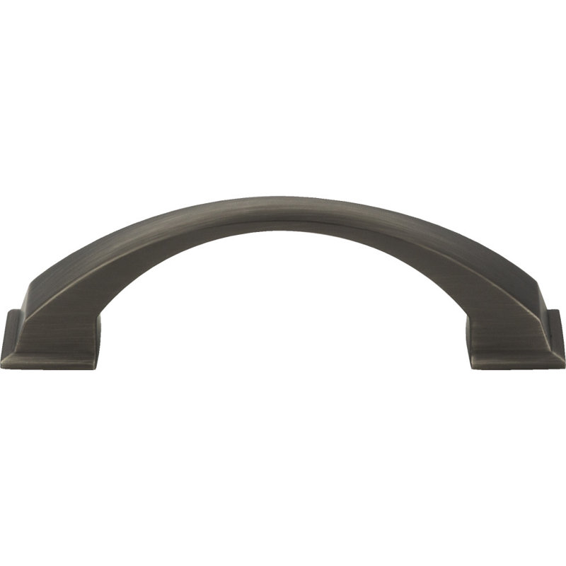 Roman Arch Pull, Brushed Pewter, 5"