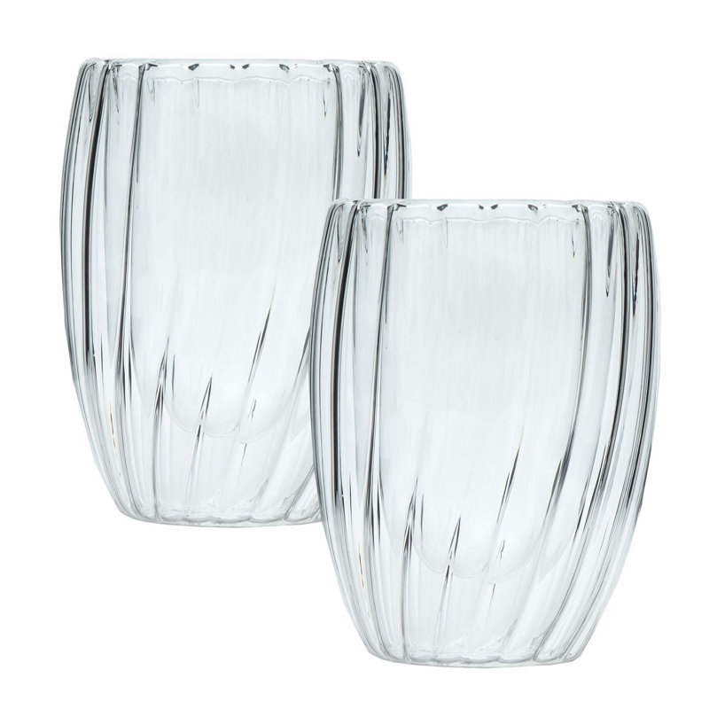 210ml Double Wall Glass, 2