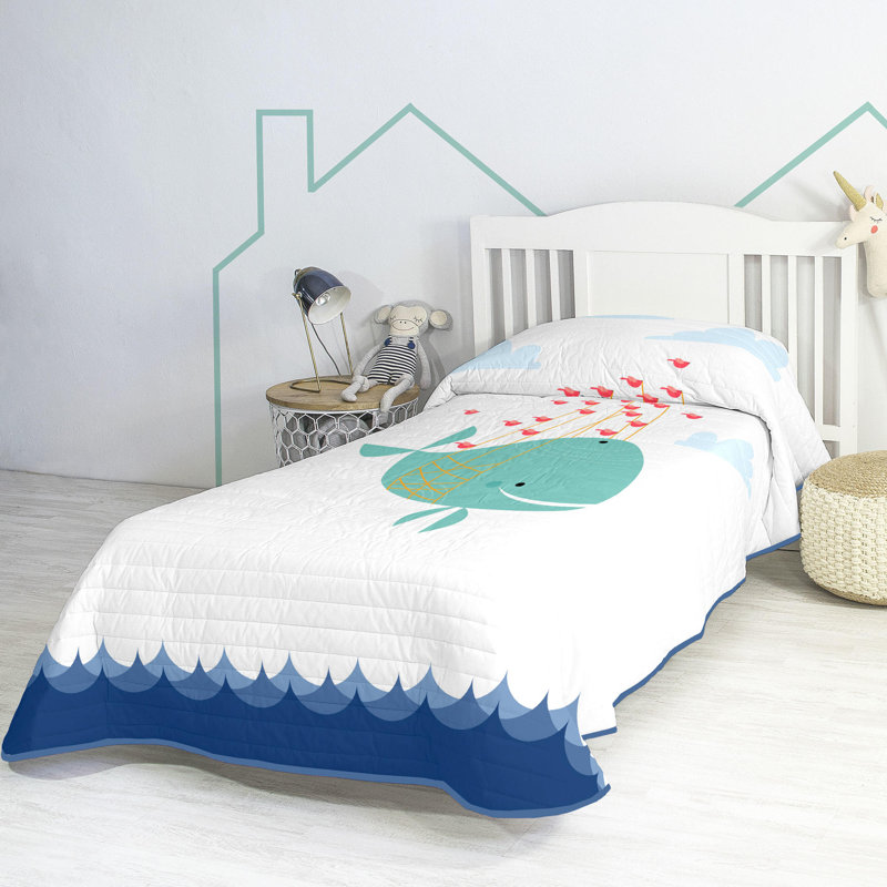 Picariello Cotton No Pattern Bedspread