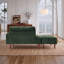 Chaise longue et tabouret rembourrés Mashawna-1772130834