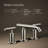Purist Widespread Bathroom Faucet with Drain Assembly-1743365