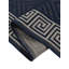 Tapis décoratif bleu marine/gris d’intérieur/extérieur melstone-447079290