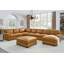Canapé modulaire en cuir véritable 6 pièces Gabriel-1547848456