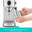 Machine à espresso CASABREWS 5418 PRO avec technologie Flashheat, prête à brasser en 5 secondes, pompe à 20 bars, contrôle de température PID, buse à vapeur, manomètre, acier inoxydable