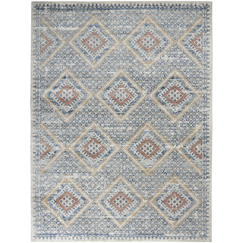 Breonnah Geometric Indoor Rug, Rectangle 8'10" x 11'10"