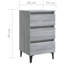 Pythagoras 40 cm W Bedside Table-1625707695