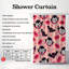 Rideau de douche standard 1 pièce Ghostly Fun-334506578