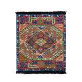 Rug & Kilim’S Tribal Rug In Red And Blue Geometric Pattern