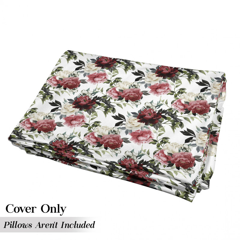 Housse de coussin extérieur Flower Roses, H 2 po x l 36 po x P 88 po