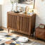 Buffet en noyer avec rangement-129685006