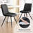 Upholstered Faux Leather Dining Chair-1975617976