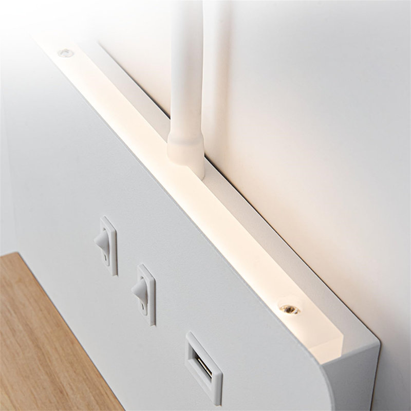 LED Plug-in Spotlight, White
