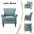  Mooresville 30” Upholstered Armchair with Solid Wood Legs-689332902