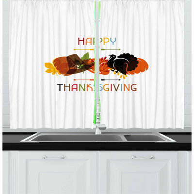Turkey Tailored Kitchen Curtain