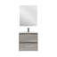Suki 600mm Wall Hung Single Bathroom Vanity Unit-73822633-73822635