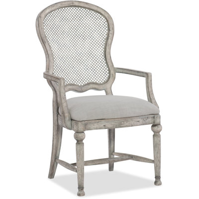 Boheme Gaston Metal Back Arm Chair