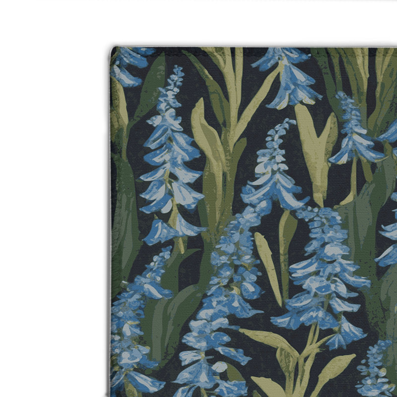 Tapis d'intérieur et d'extérieur gris Botanical, Rectangulaire 8 pi x 10 pi
